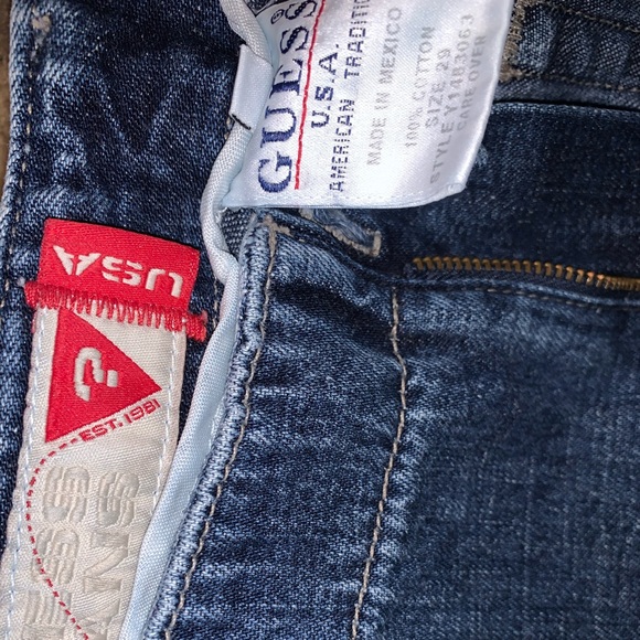 Vintage Guess flare jeans - size 29 - Picture 8 of 12